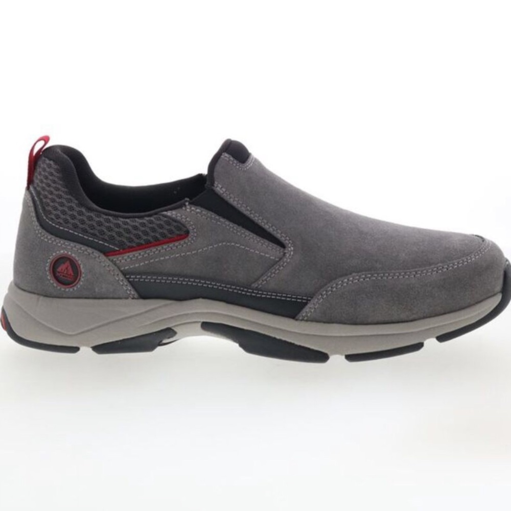 Rockport Chranson Slip-On Gray Suede Casual Comfort Shoes